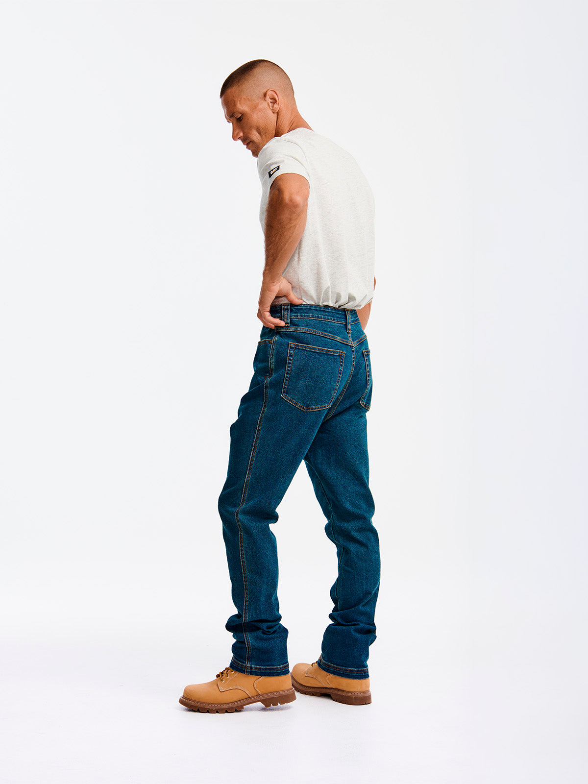 Jeans Casual Hombre D1 STRAIGHT LEG JEAN Azul CAT