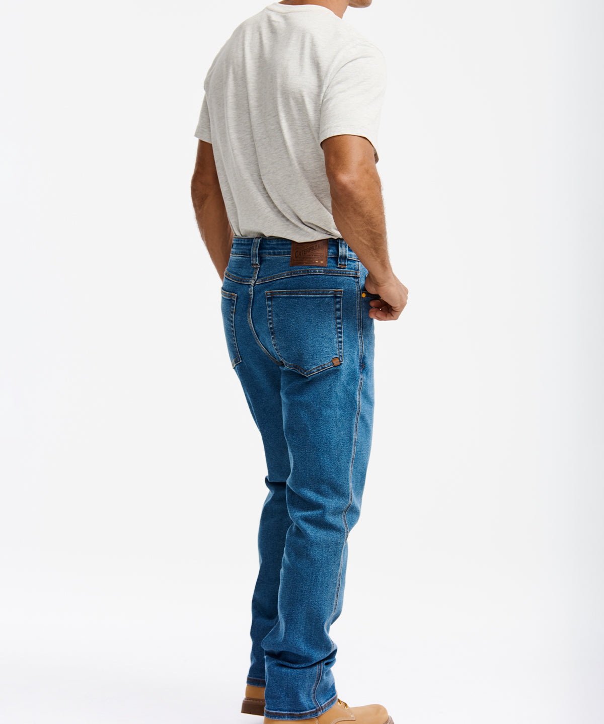 Jeans Casual Hombre D4 ATHLETIC FIT JEAN Azul CAT