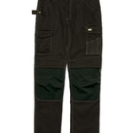Pantalón Stretch Hombre Essential Knee Pocket Negro Cat