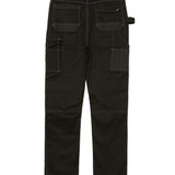 Pantalón Stretch Hombre Essential Knee Pocket Negro Cat