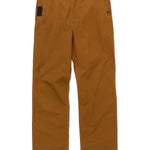 Pantalón Tiro Medio Casual Hombre BRUSH PANT Café Cat
