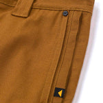 Pantalón Tiro Medio Casual Hombre BRUSH PANT Café Cat