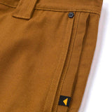 Pantalón Tiro Medio Casual Hombre BRUSH PANT Café Cat