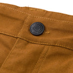 Pantalón Tiro Medio Casual Hombre BRUSH PANT Café Cat