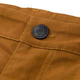 Pantalón Tiro Medio Casual Hombre BRUSH PANT Café Cat
