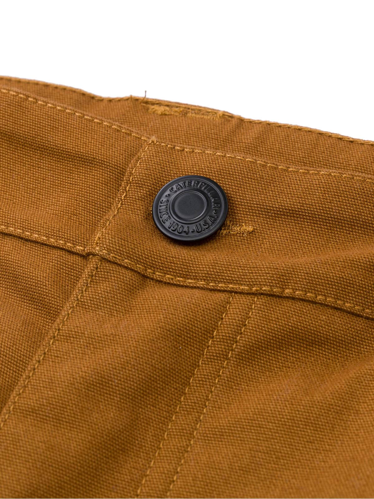 Pantalón Tiro Medio Casual Hombre BRUSH PANT Café Cat