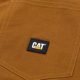 Pantalón Tiro Medio Casual Hombre BRUSH PANT Café Cat