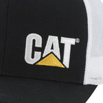 Jockey Con Broche Unisex Cat Trademark Trucker Hat Negro Cat