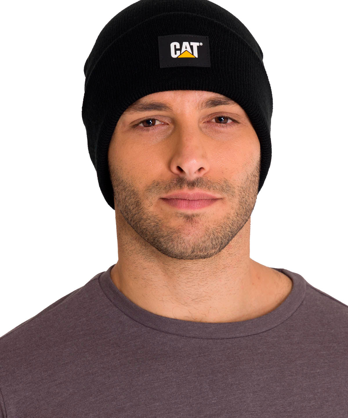 Gorro Label Cuff Beanie Cat