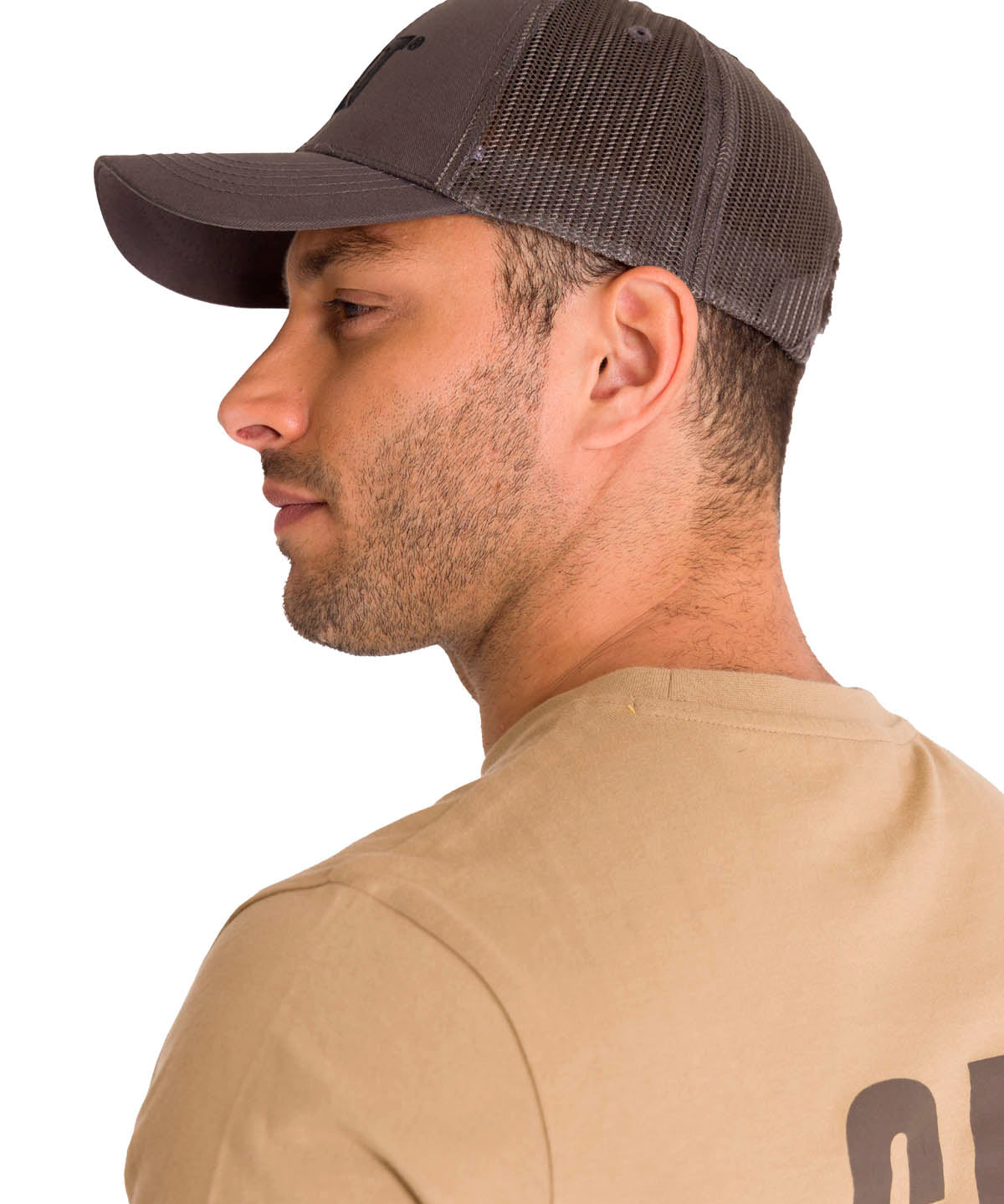 Jockey Casual Hombre Raised Logo Gris Cat