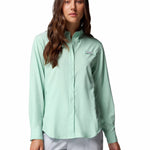 Blusa Manga Larga Mujer Tamiami II Celeste Columbia