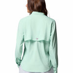Blusa Manga Larga Mujer Tamiami II Celeste Columbia