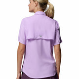 Blusa Manga Corta Mujer Tamiami II Morado Columbia