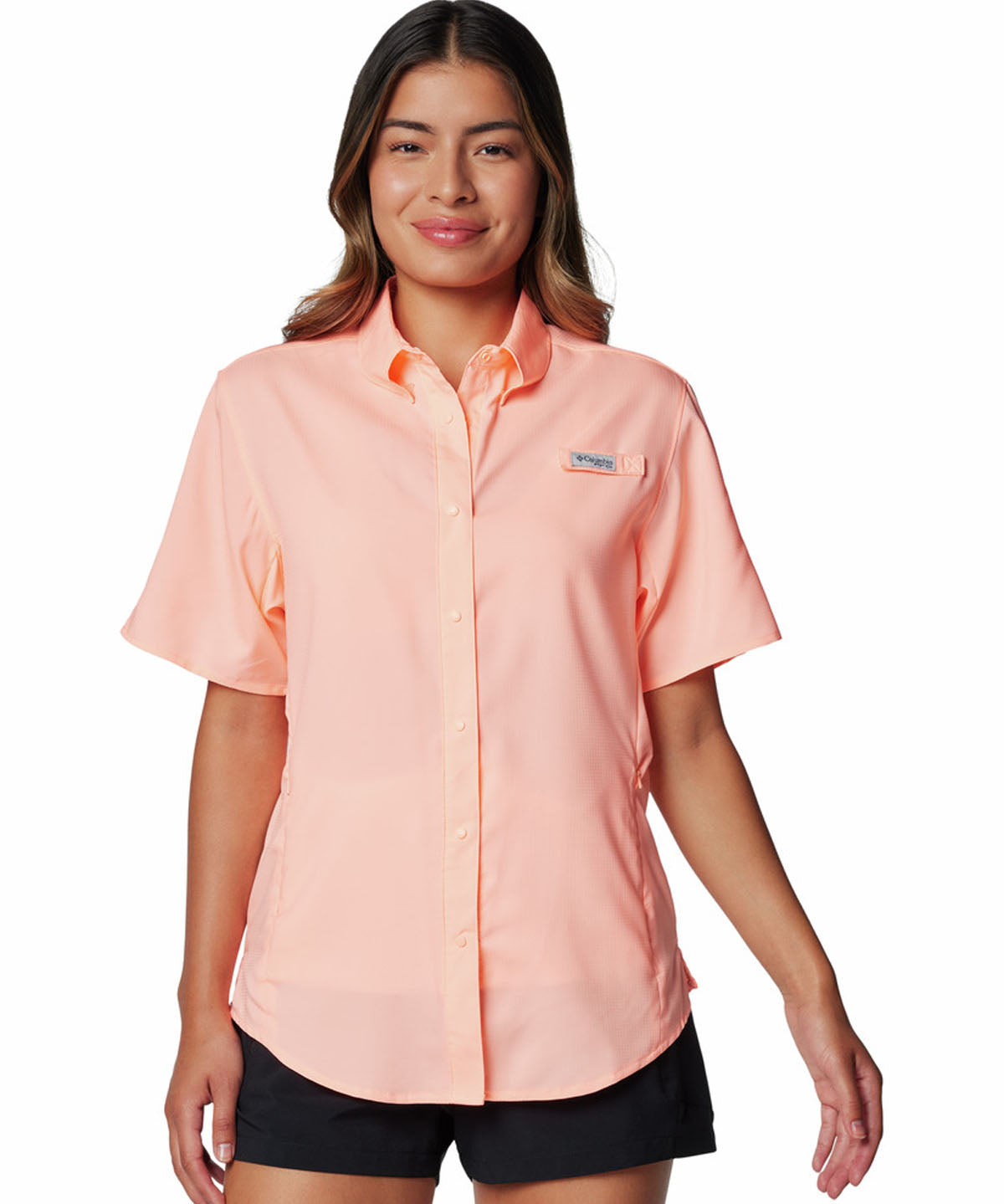 Blusa Manga Corta Mujer Tamiami II Rosado Columbia