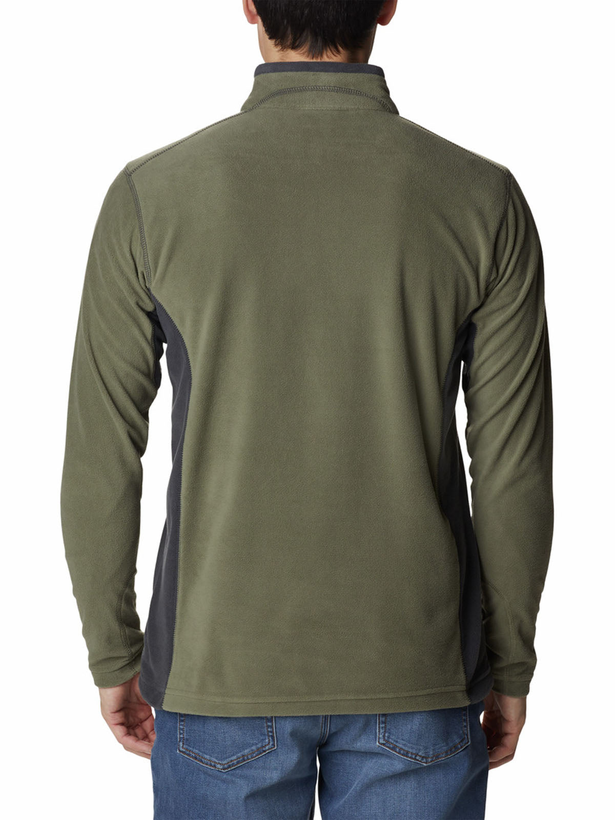Polar Hombre Klamath Range Half Zip Verde Columbia