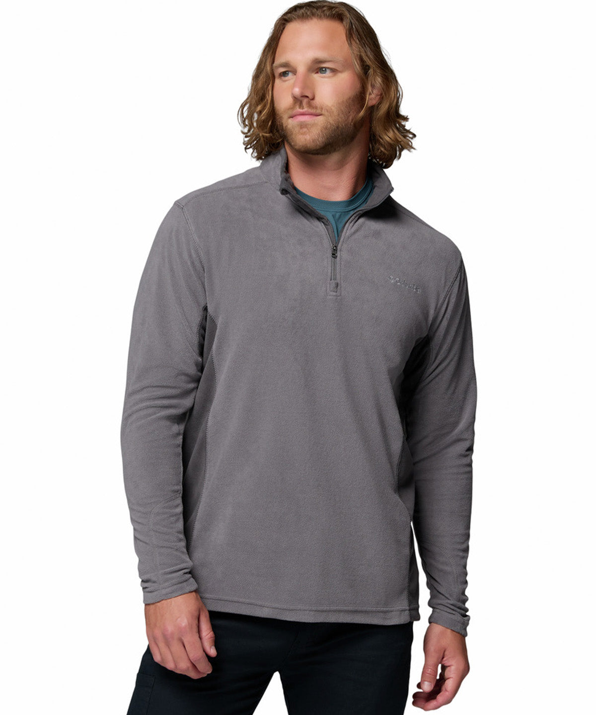 Polar Hombre Klamath Range Half Zip Gris Columbia