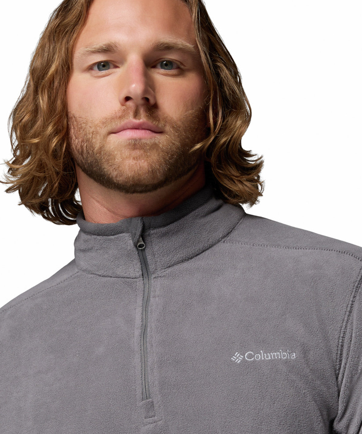 Polar Hombre Klamath Range Half Zip Gris Columbia