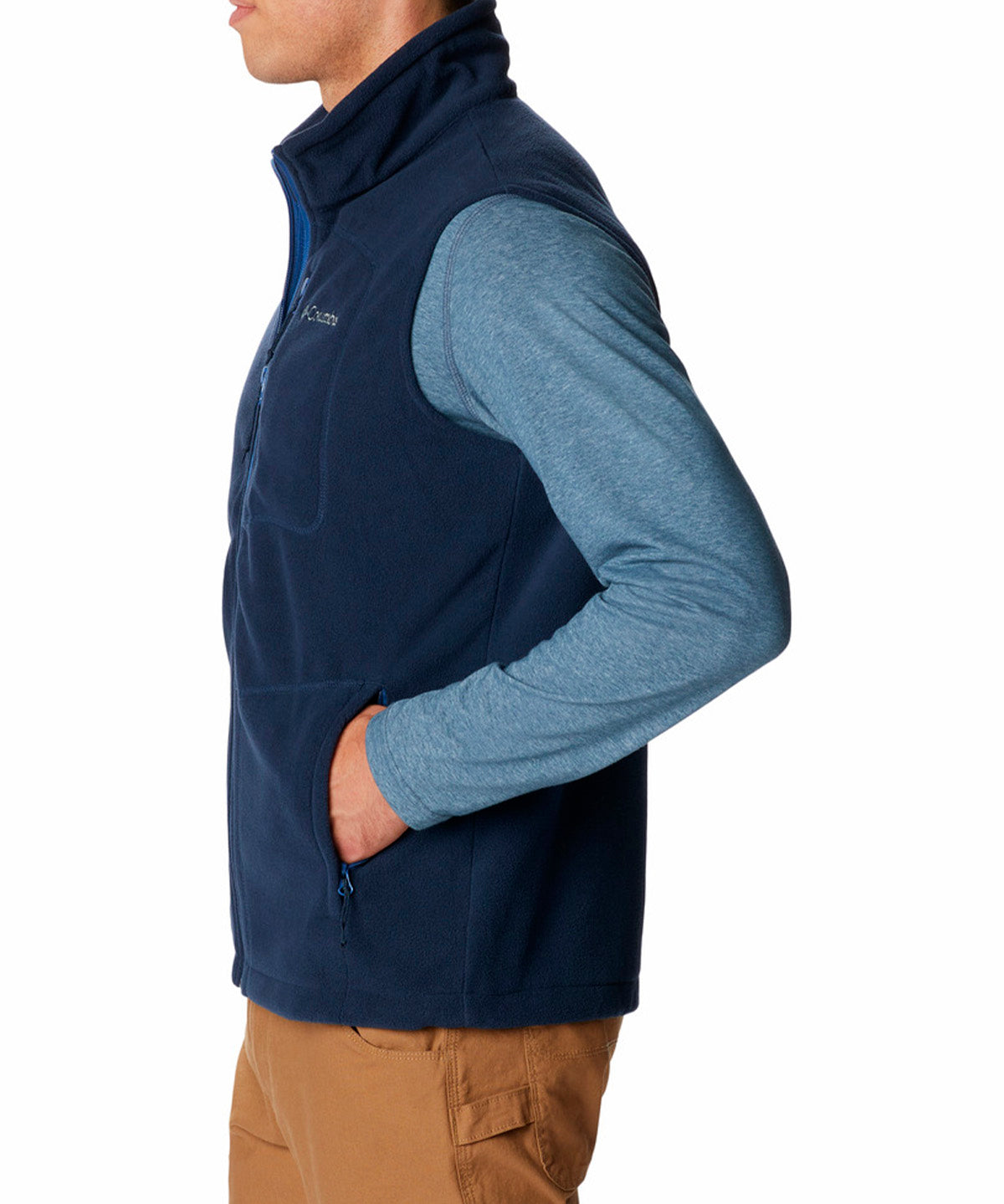 Polar Sin Mangas Hombre Fast Trek Azul Columbia