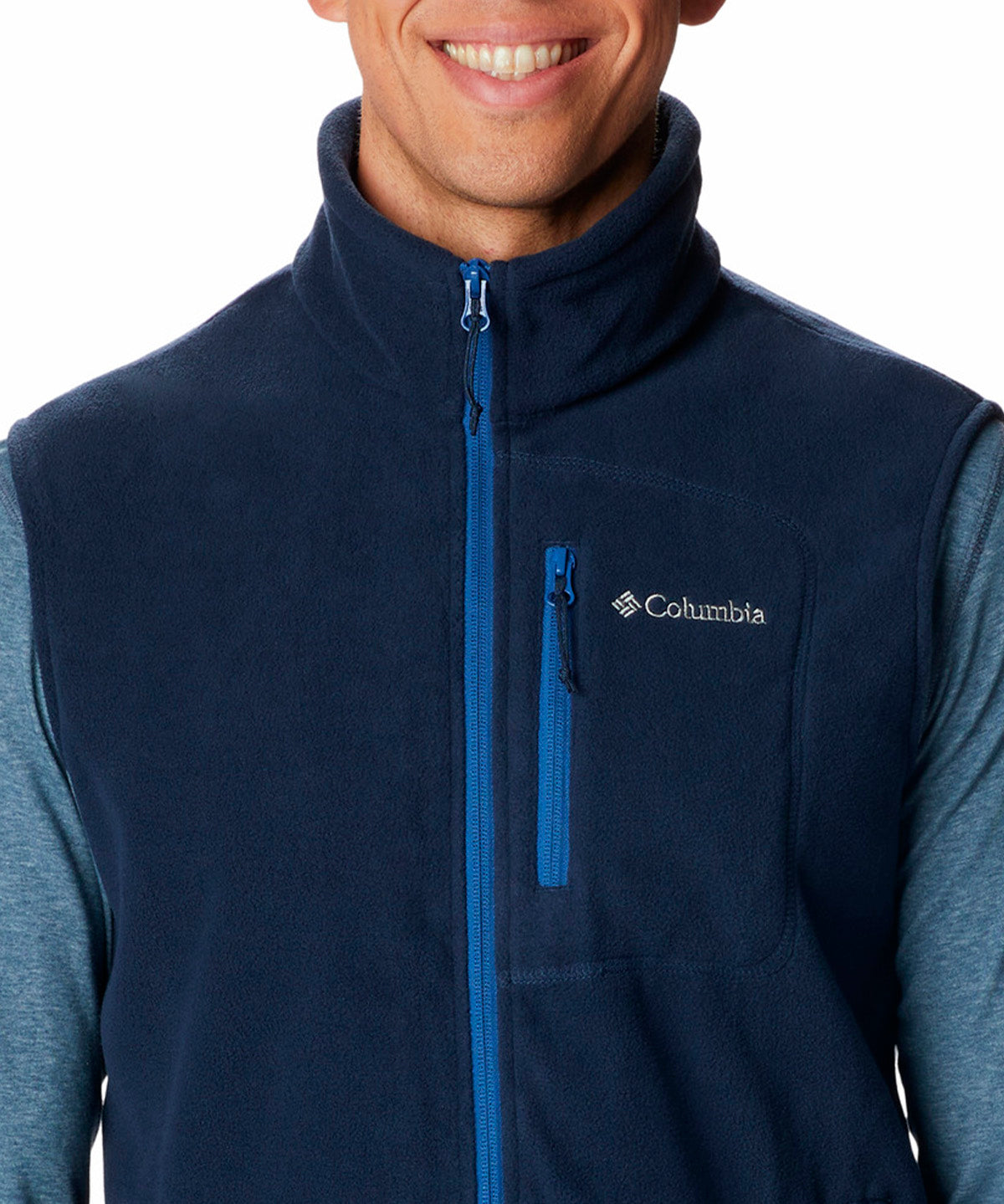 Polar Sin Mangas Hombre Fast Trek Azul Columbia