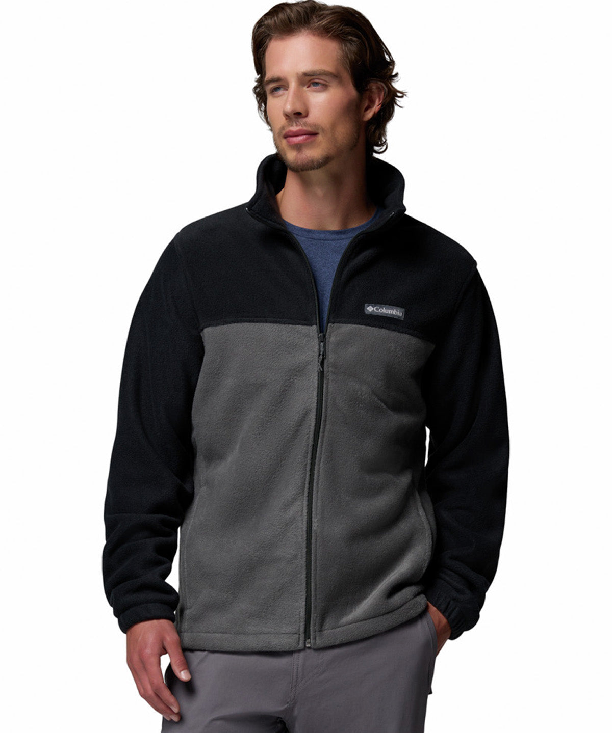 Polar Hombre Steens Mountain Full Zip 2.0 Negro Columbia
