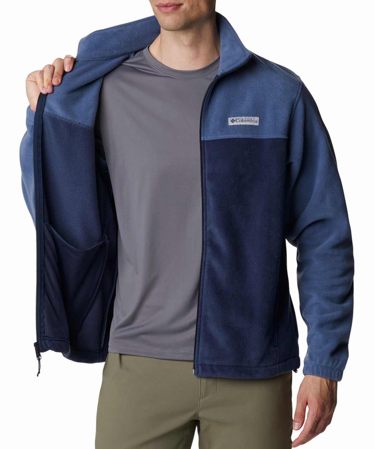 Polar Hombre Steens Mountain Full Zip 2.0 Azul Columbia