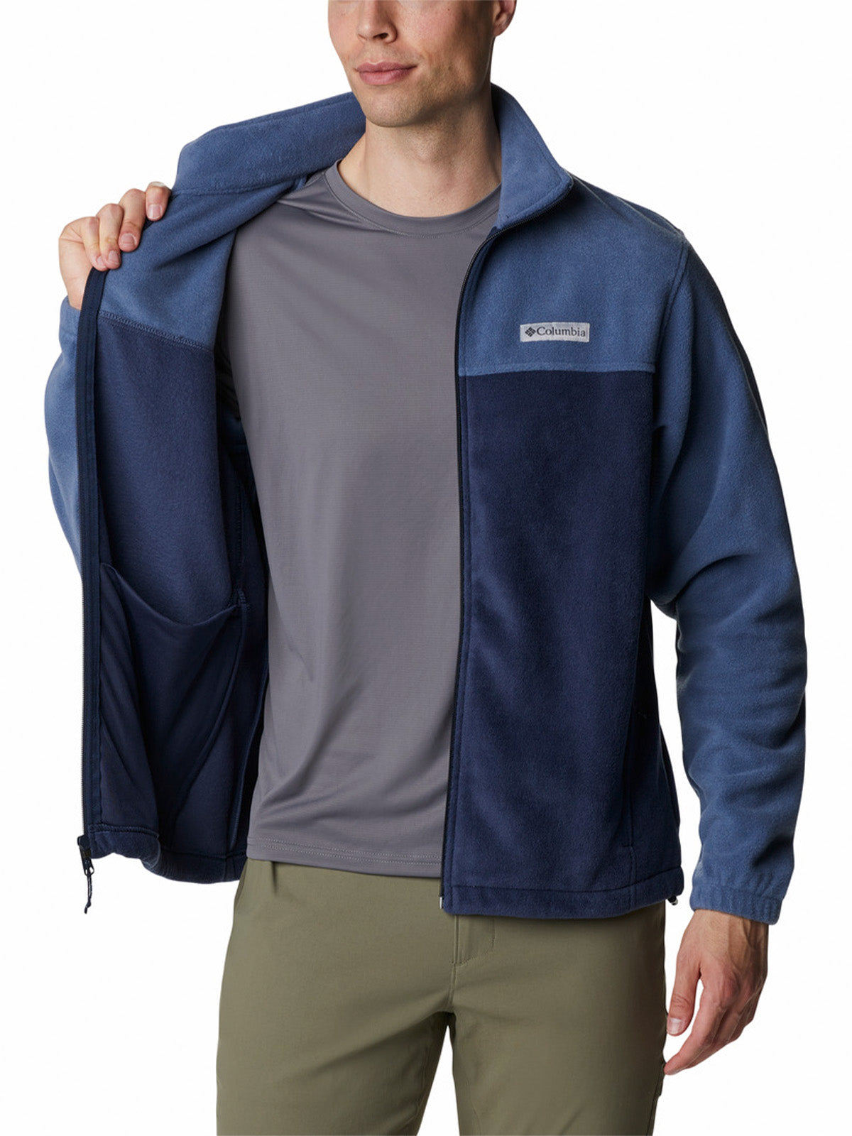 Polar Hombre Steens Mountain Full Zip 2.0 Azul Columbia
