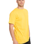 Polera Manga Corta Casual Hombre Essential S/S Tee Amarillo Cat