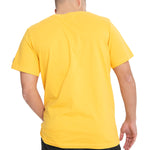 Polera Manga Corta Casual Hombre Essential S/S Tee Amarillo Cat