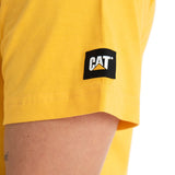 Polera Manga Corta Casual Hombre Essential S/S Tee Amarillo Cat