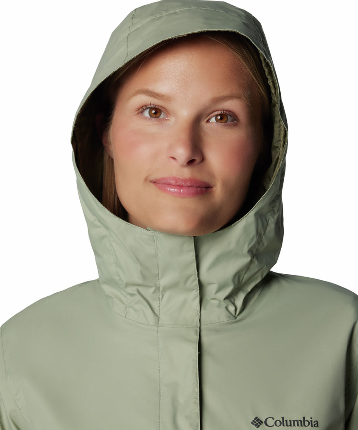 Cortaviento Mujer Arcadia II Gris Columbia
