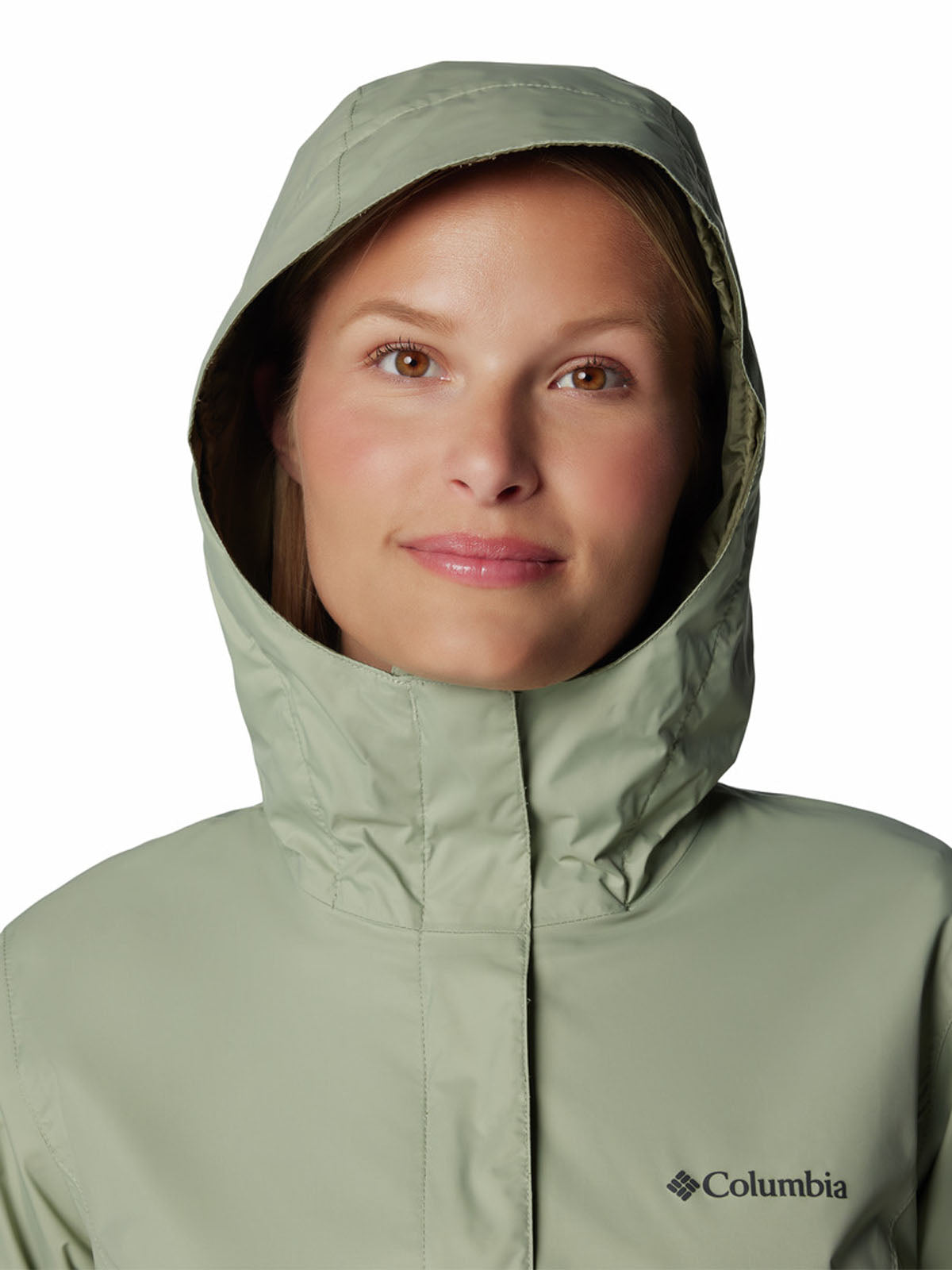 Cortaviento Mujer Arcadia II Gris Columbia