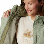 Cortaviento Mujer Arcadia II Gris Columbia