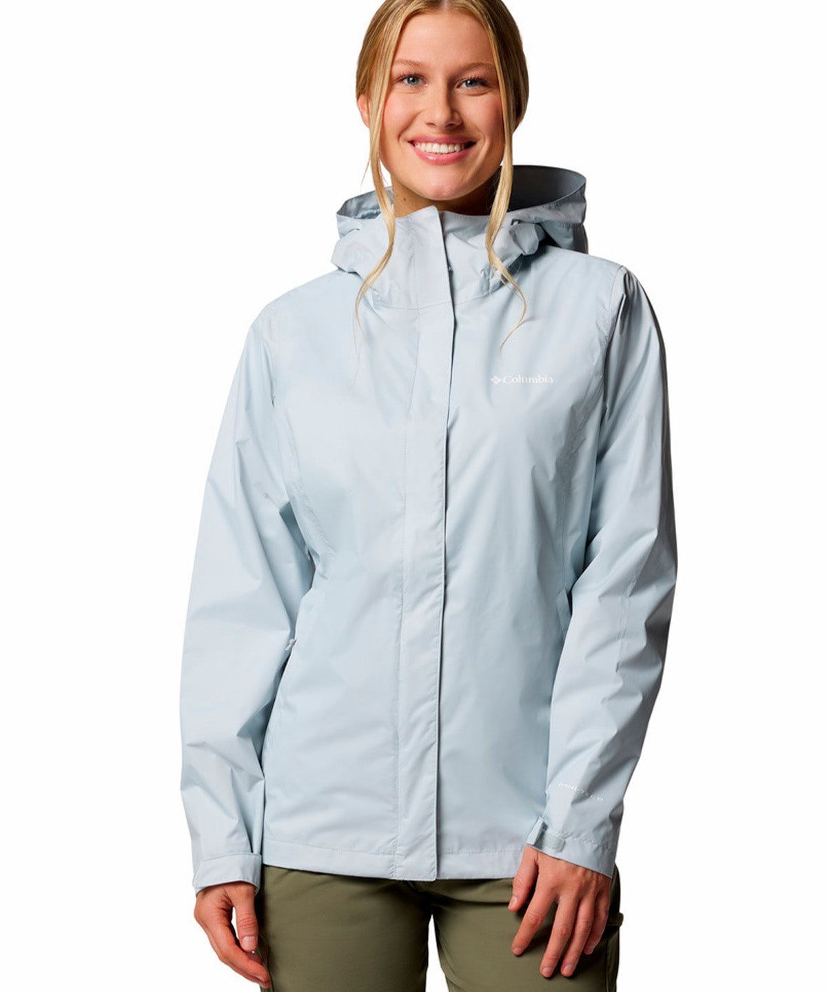 Cortaviento Mujer Arcadia II Gris Columbia