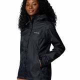 Cortaviento Mujer Arcadia II Negro Columbia
