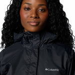 Cortaviento Mujer Arcadia II Negro Columbia