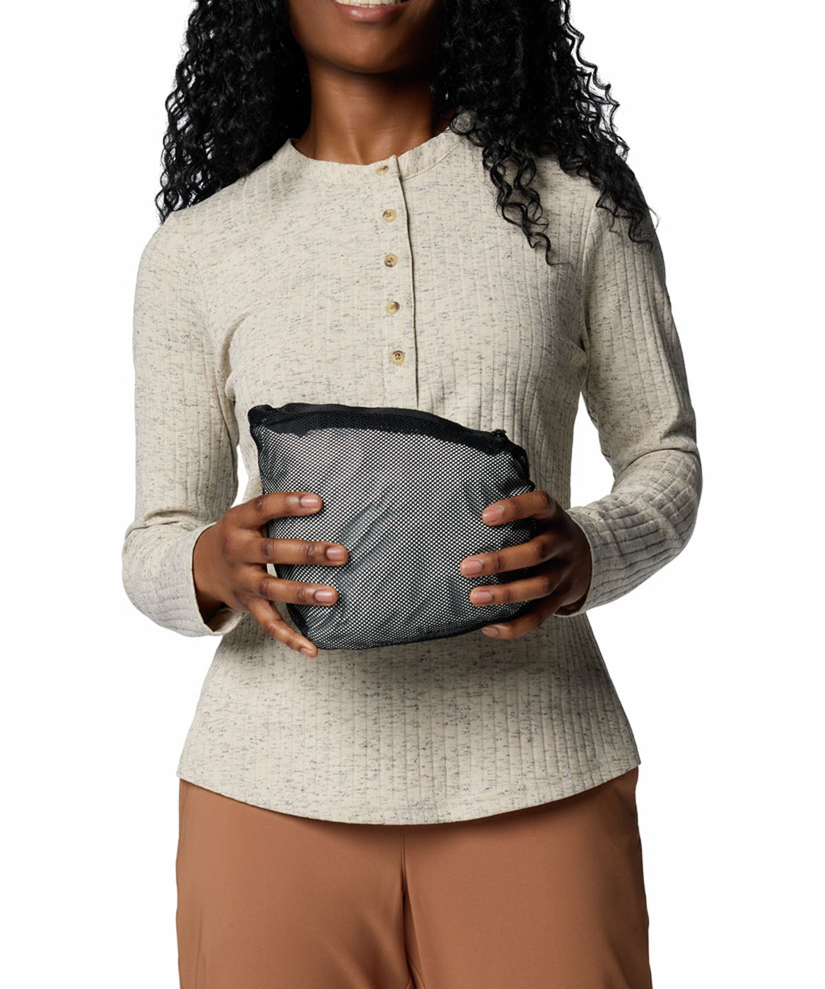 Cortaviento Mujer Arcadia II Negro Columbia