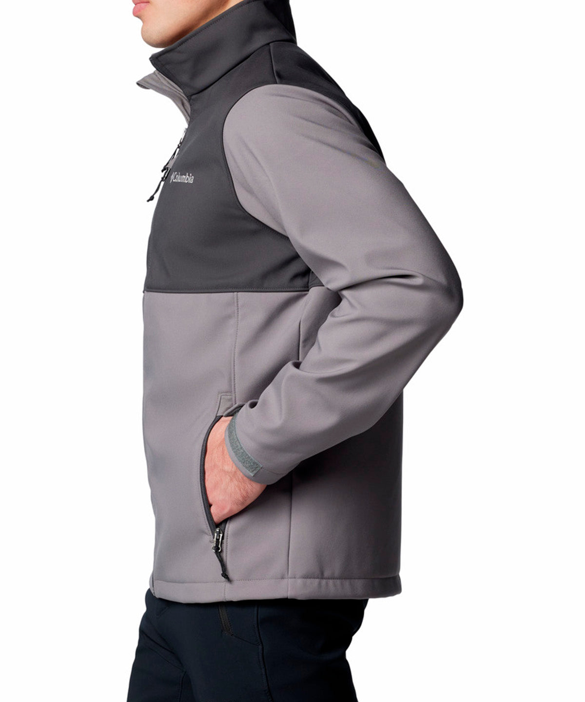 Softshell Hombre Ascender Gris Columbia