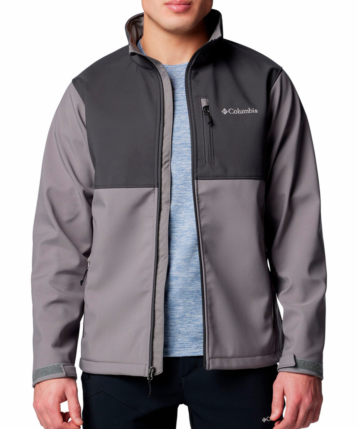 Softshell Hombre Ascender Gris Columbia