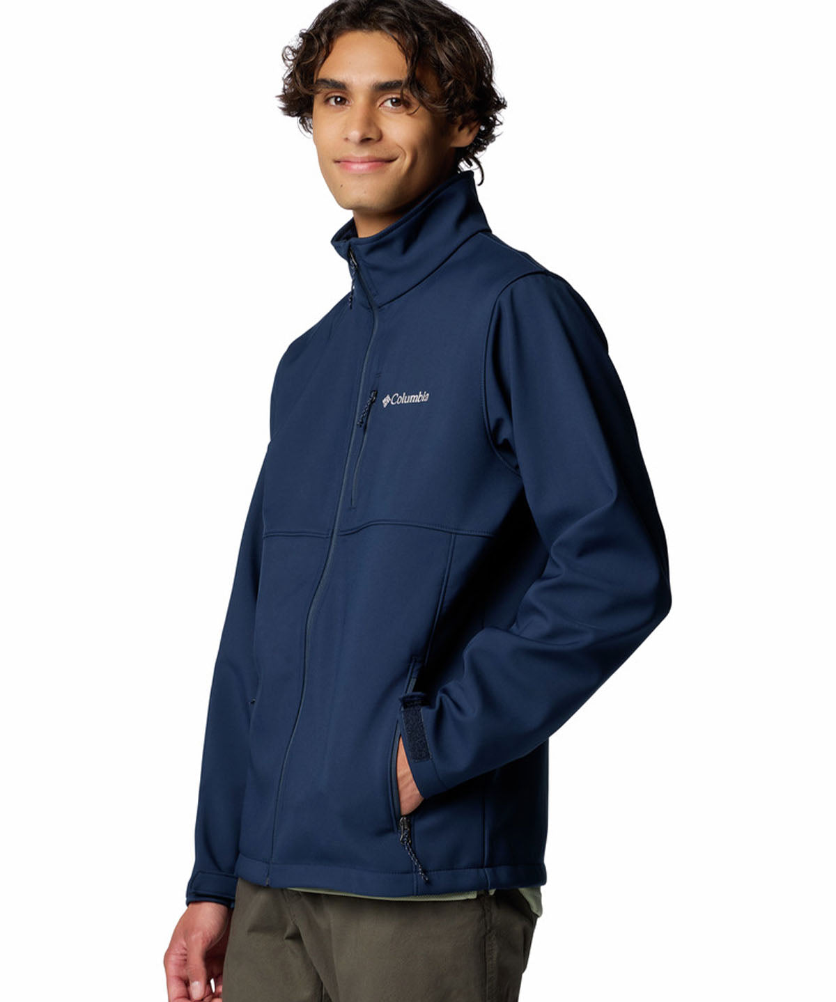 Softshell Hombre Ascender Azul Columbia