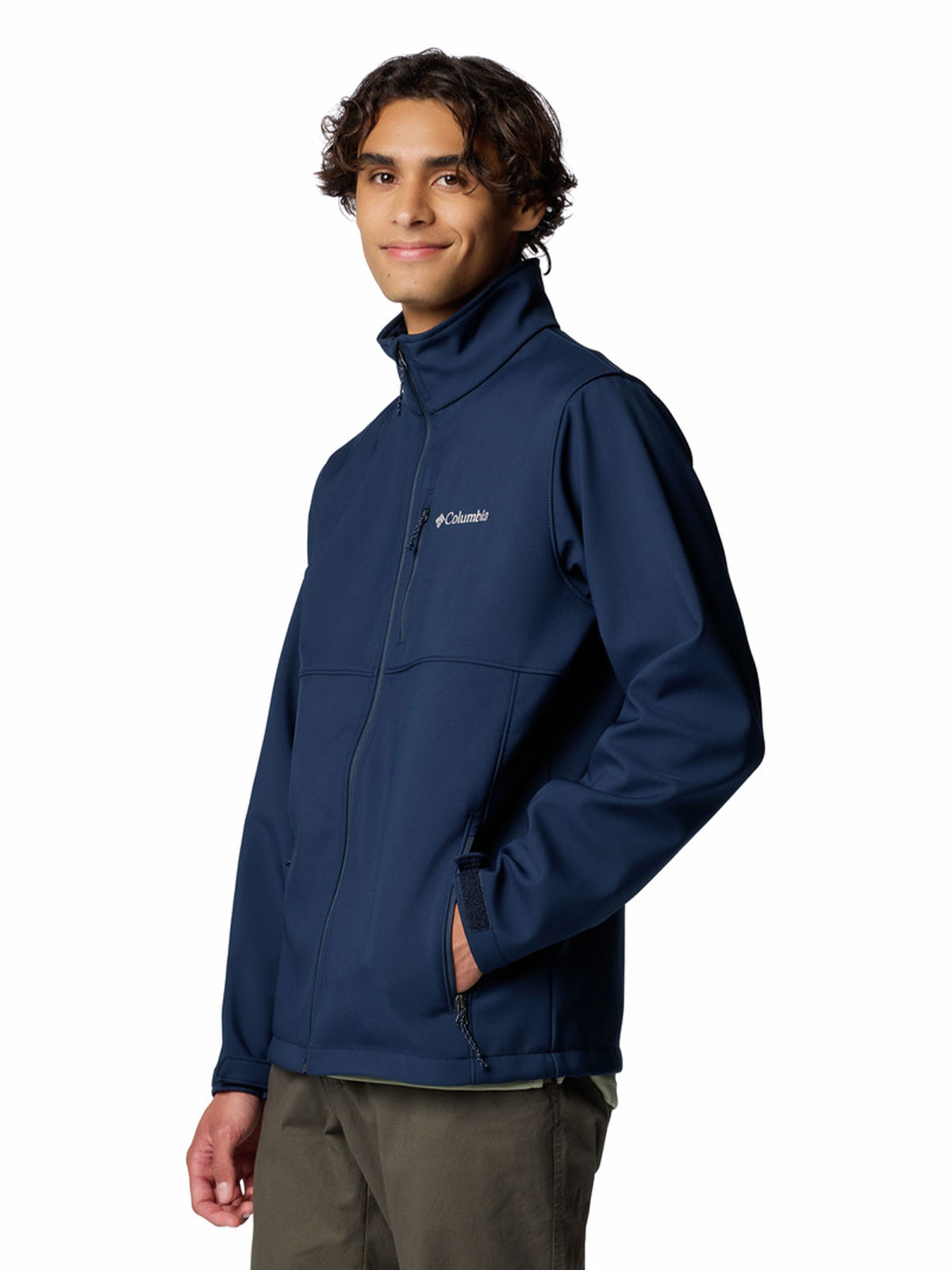 Softshell Hombre Ascender Azul Columbia