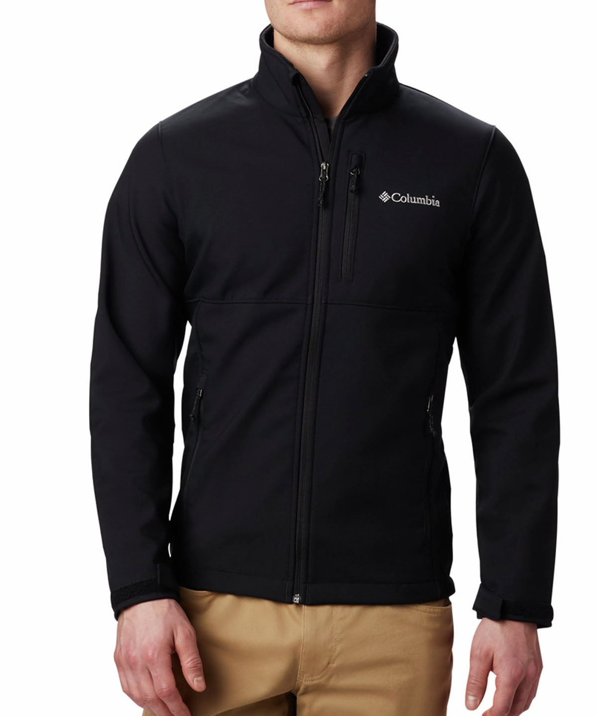 Softshell Hombre Ascender Negro Columbia