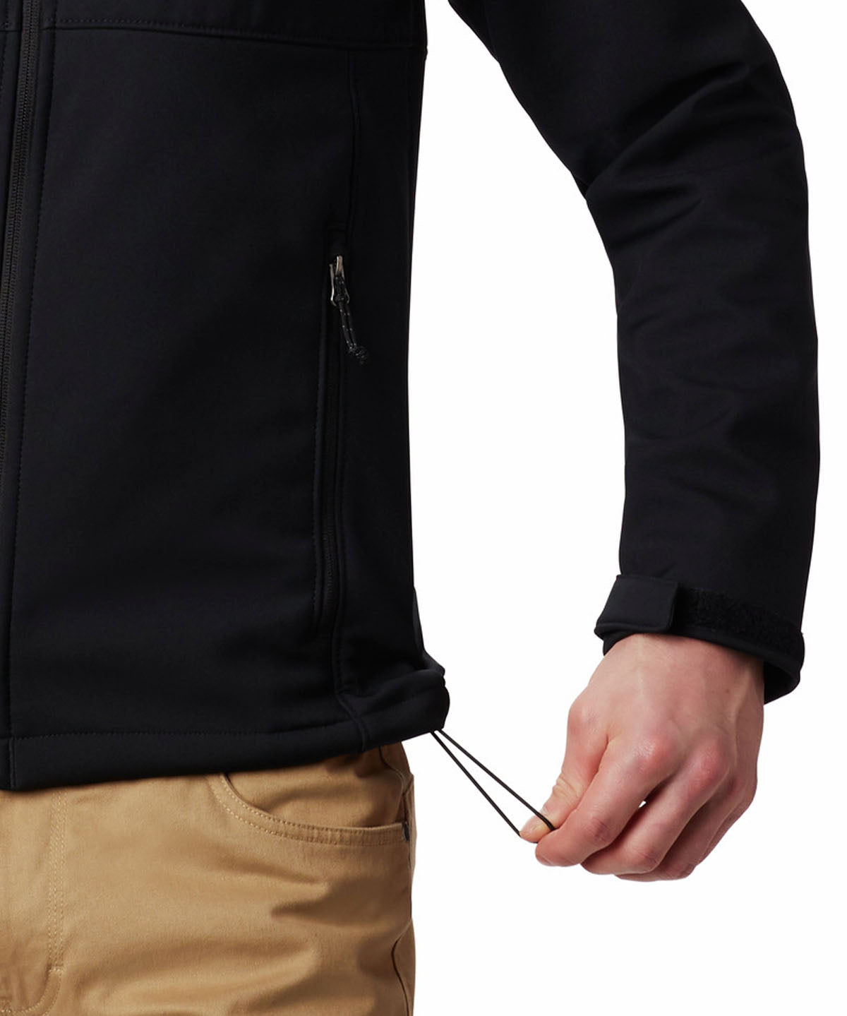 Softshell Hombre Ascender Negro Columbia