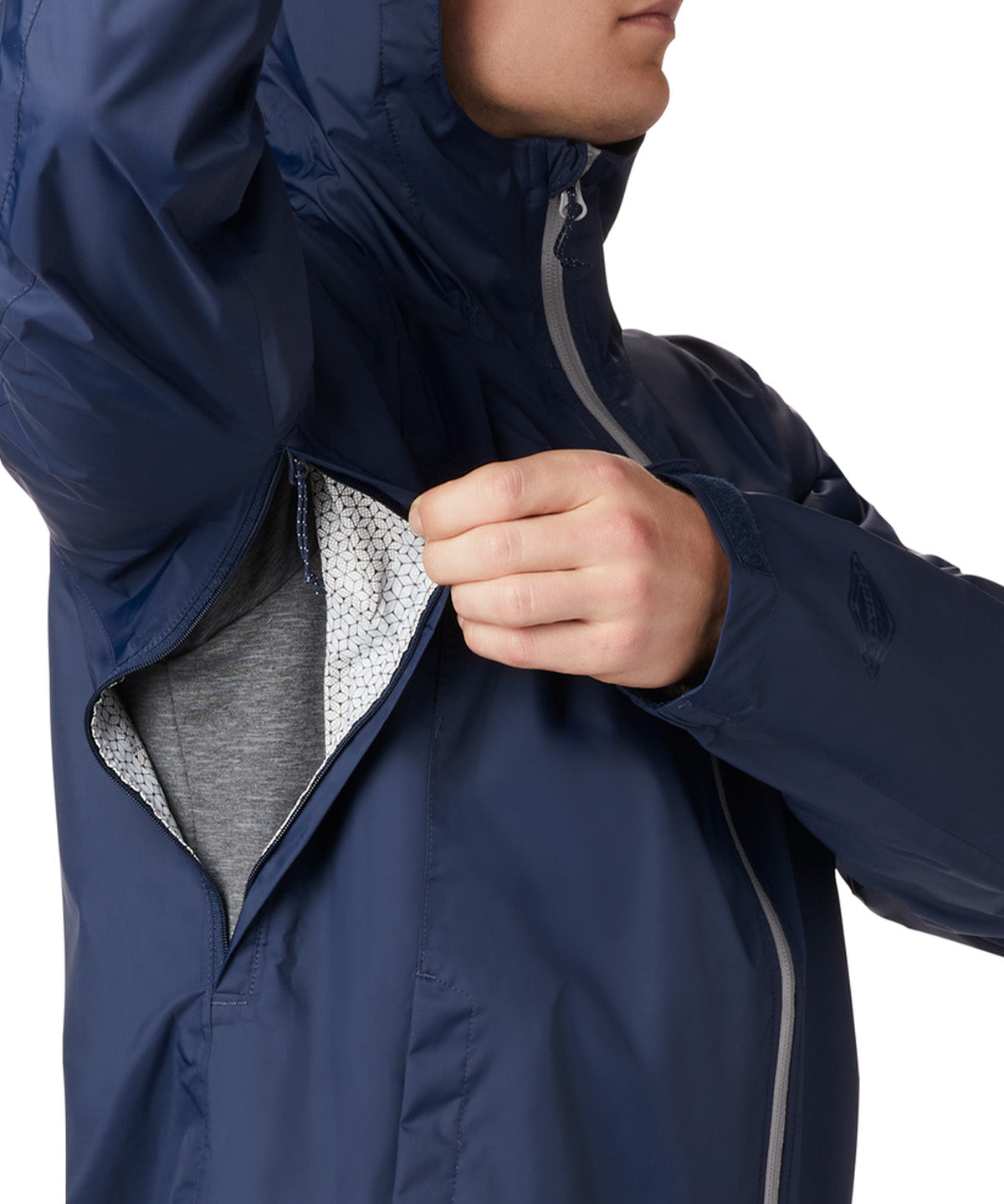 Cortaviento Hombre Evapouration Azul Columbia