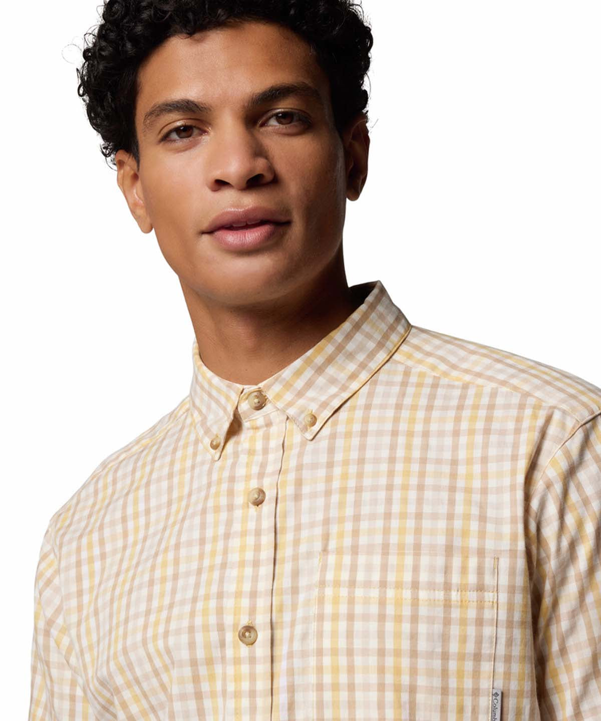 Camisa Manga Corta Hombre Rapid Rivers II Multicolor Columbia
