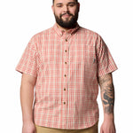 Camisa Manga Corta Hombre Rapid Rivers II Rojo Columbia