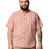 Camisa Manga Corta Hombre Rapid Rivers II Rojo Columbia