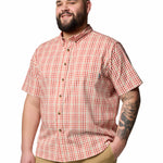 Camisa Manga Corta Hombre Rapid Rivers II Rojo Columbia