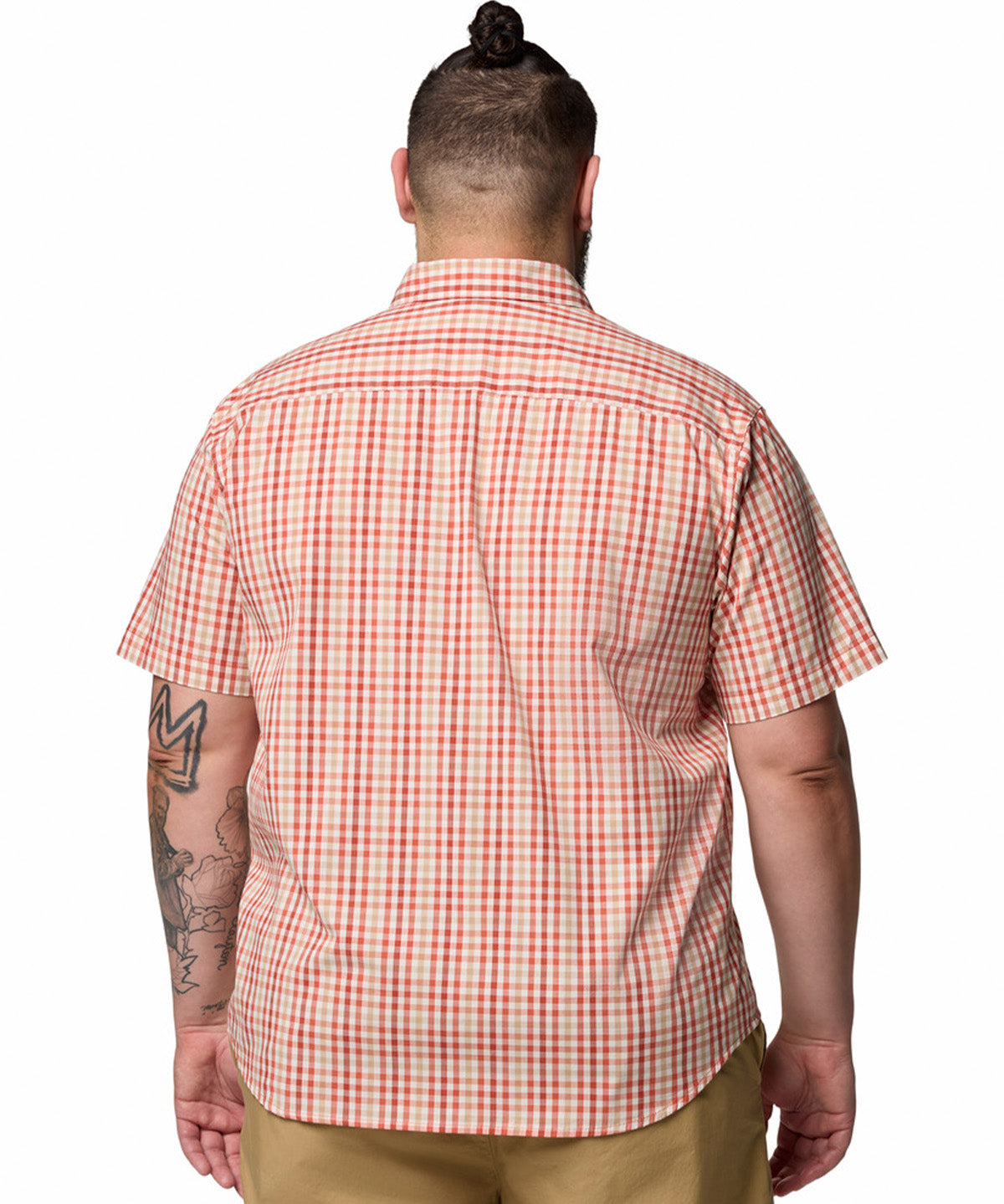 Camisa Manga Corta Hombre Rapid Rivers II Rojo Columbia