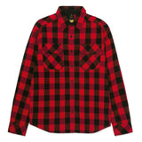 Camisa Manga larga Casual Hombre BUFFALO CHECK HEAVYWEIGHT OVERSHIRT ROJO CAT