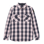 Camisa Manga Larga Casual Mujer Women'S Buffalo Check Heavyweight Overshirt Azul Cat
